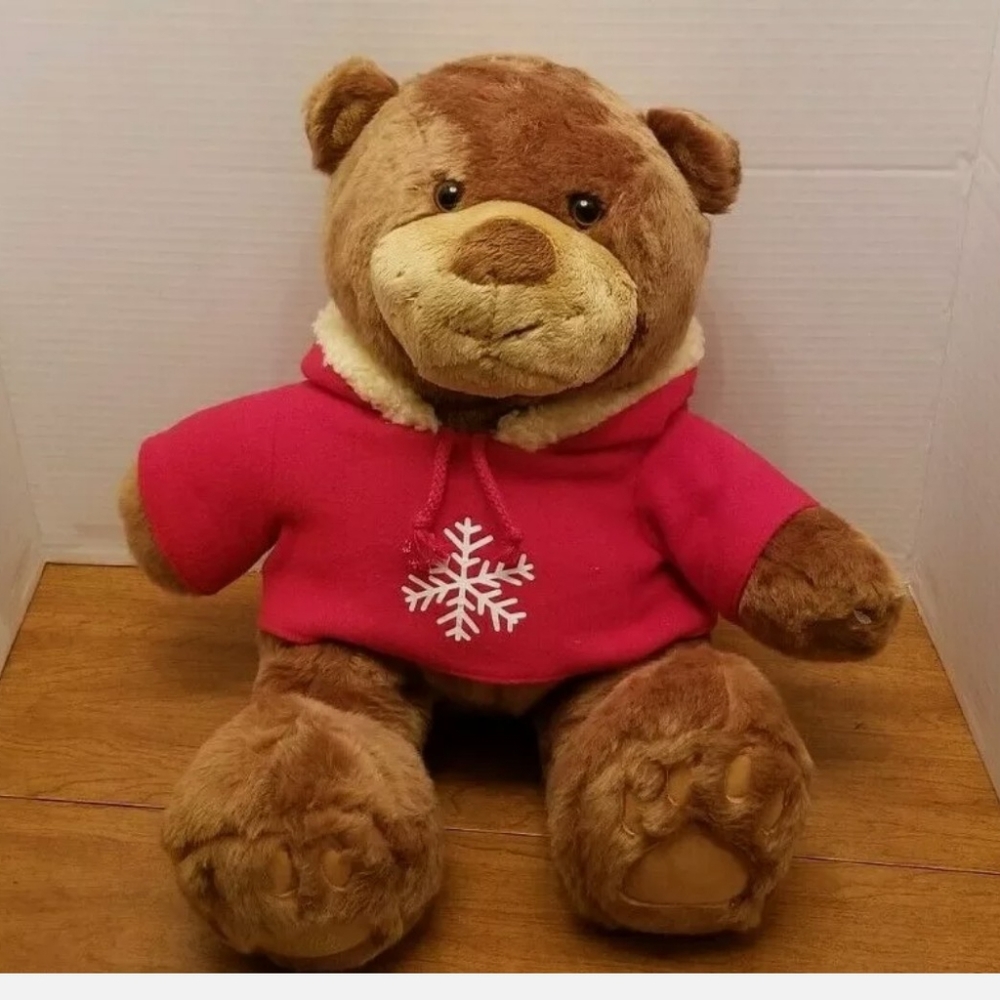 Believe bear 2008 Christmas holiday Plush bear